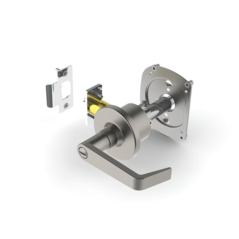 Coin Turn Lever Hardware #1003 and Latch #1016